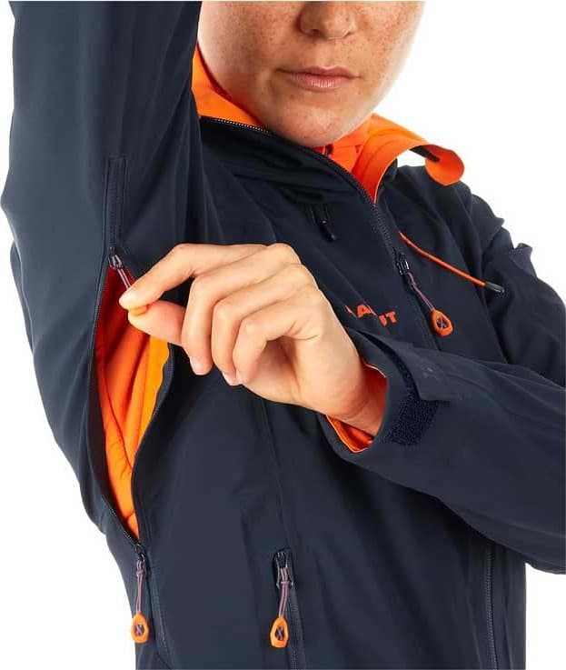 Product gallery image number 4 for product Ultimate Eisfeld Softshell Hooded Jacket - Women's