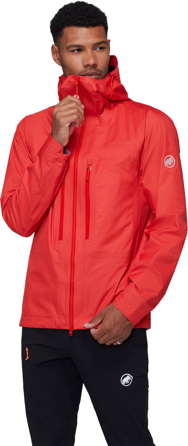 Product gallery image number 3 for product Taiss Light Hardshell Hooded Jacket - Men's