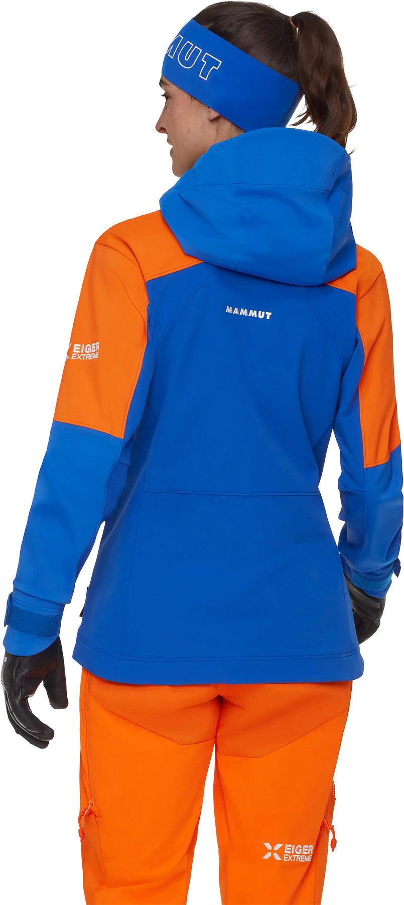 Numéro de l'image de la galerie de produits 2 pour le produit Veste d’alpinisme softshell à capuchon Eiger Norwand Pro SO - Femme