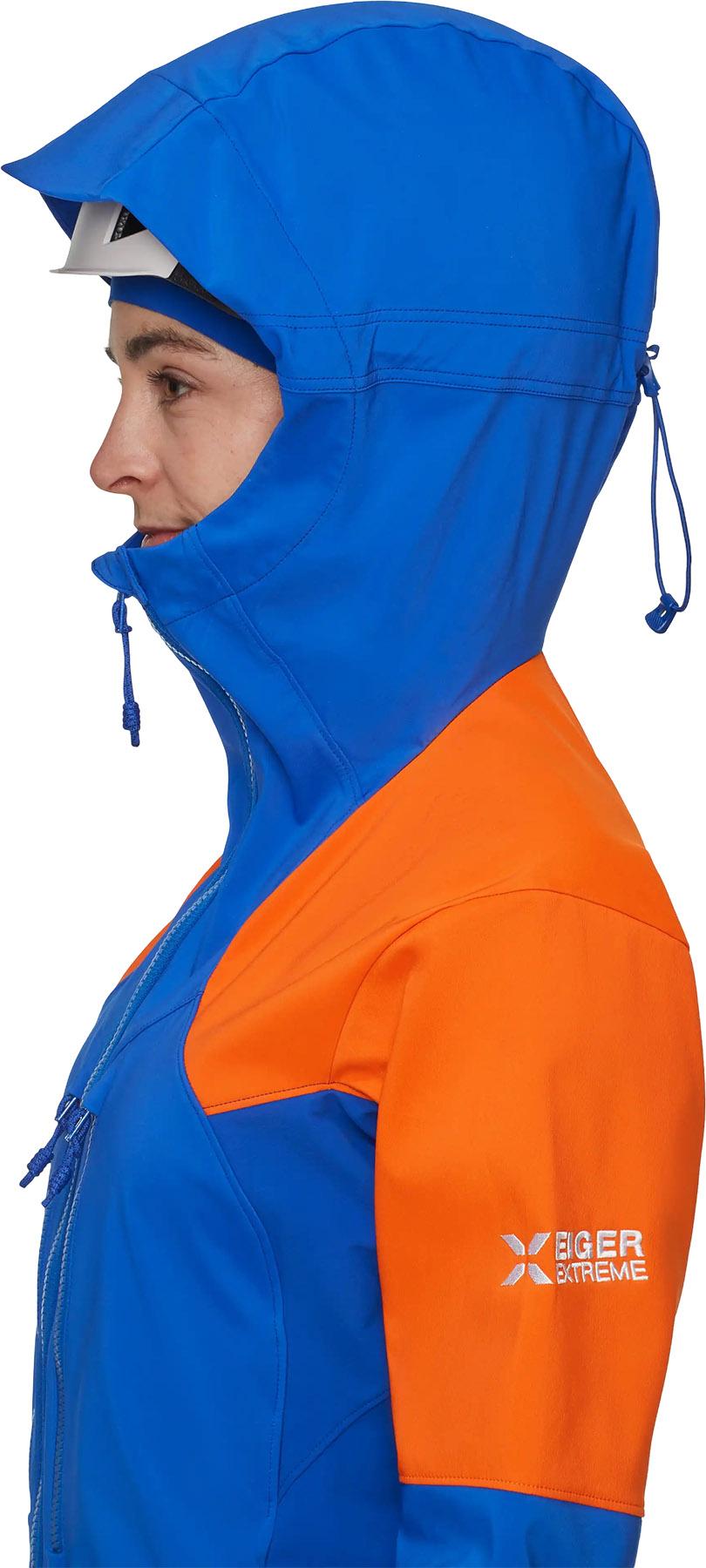 Numéro de l'image de la galerie de produits 5 pour le produit Veste d’alpinisme softshell à capuchon Eiger Norwand Pro SO - Femme
