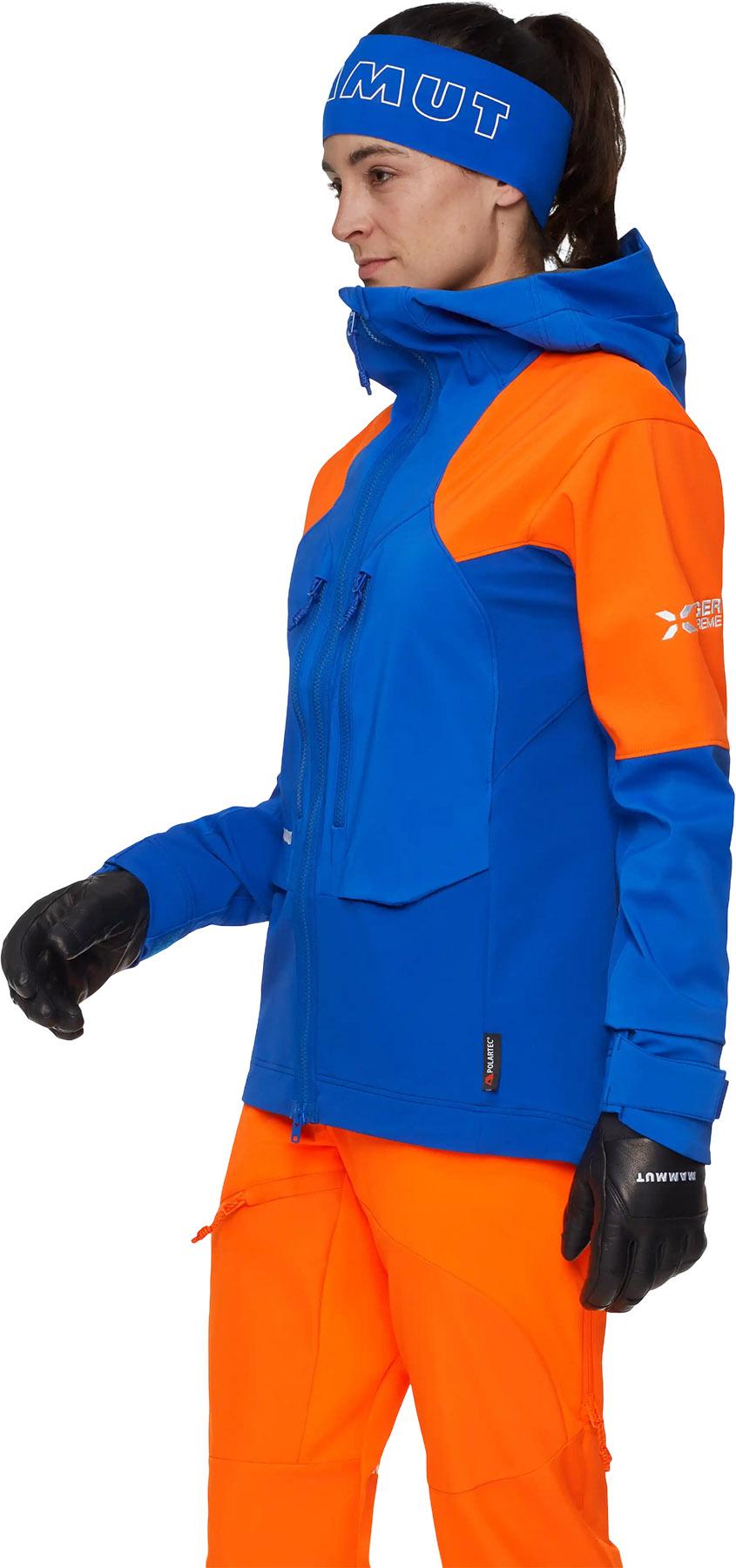 Numéro de l'image de la galerie de produits 3 pour le produit Veste d’alpinisme softshell à capuchon Eiger Norwand Pro SO - Femme