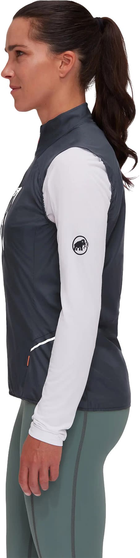 Product gallery image number 4 for product Aenergy Trail Running Windbreaker Hybrid Vest - Women's