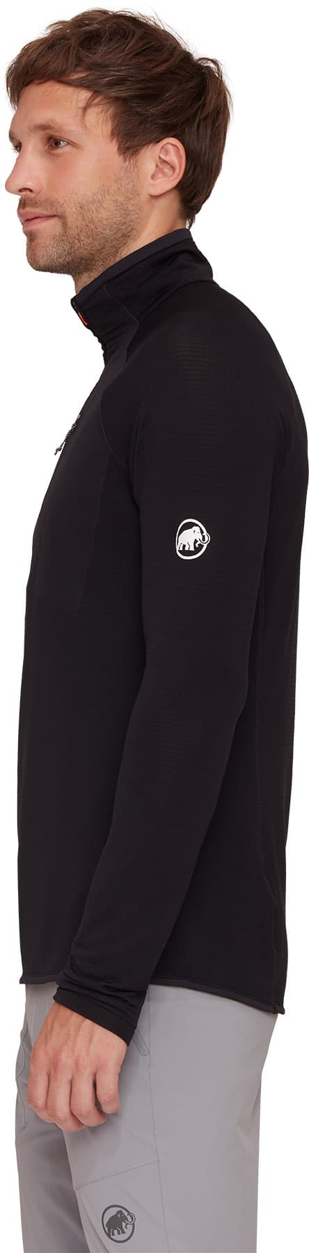 Product gallery image number 4 for product Aenergy Light Midlayer Half Zip Pullover - Men's