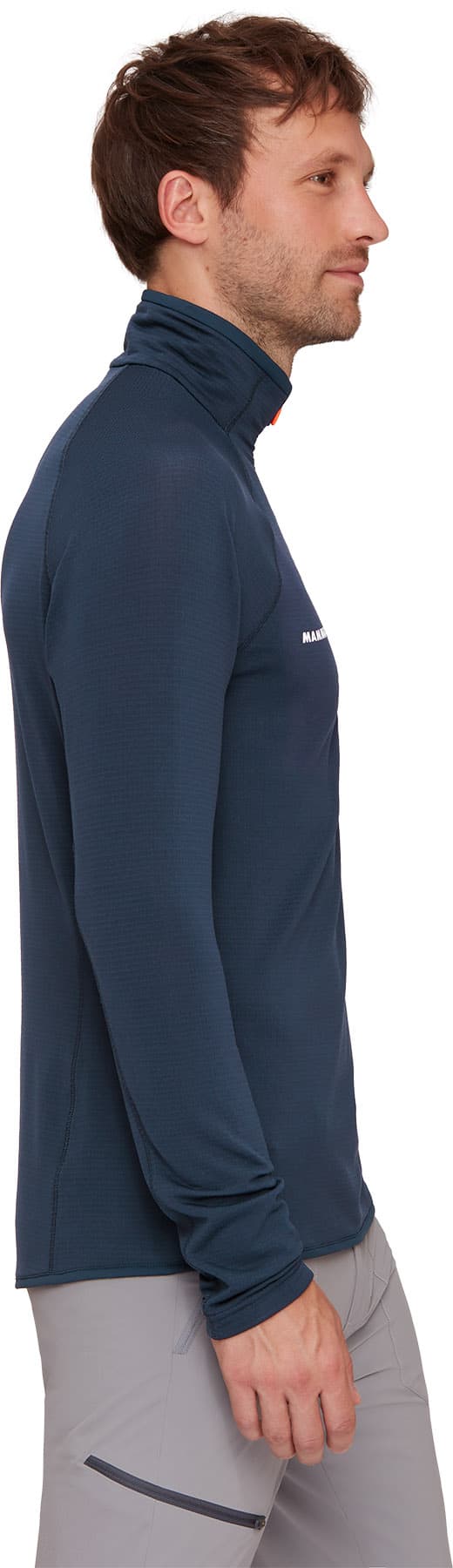 Product gallery image number 4 for product Aenergy Light Midlayer Half Zip Pullover - Men's