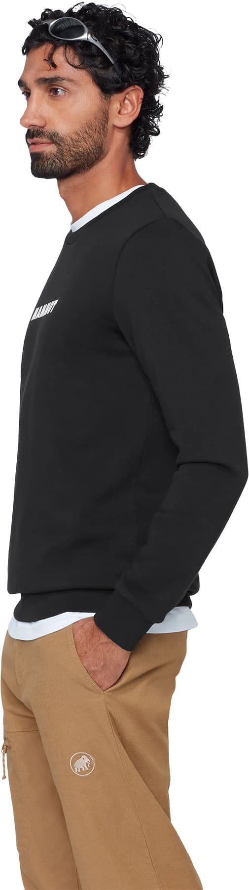 Product gallery image number 4 for product Core Midlayer Logo Crew Neck Sweater - Men's