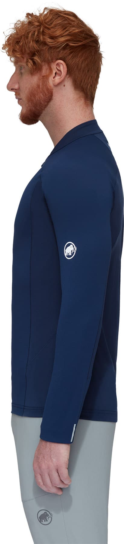 Product gallery image number 4 for product Aenergy FL Half Zip Longsleeve Base Layer Top - Men's
