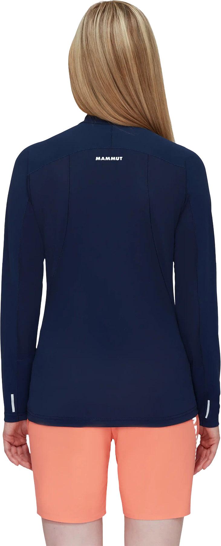 Product gallery image number 3 for product Aenergy FL Half Zip Long Sleeve Top - Women's