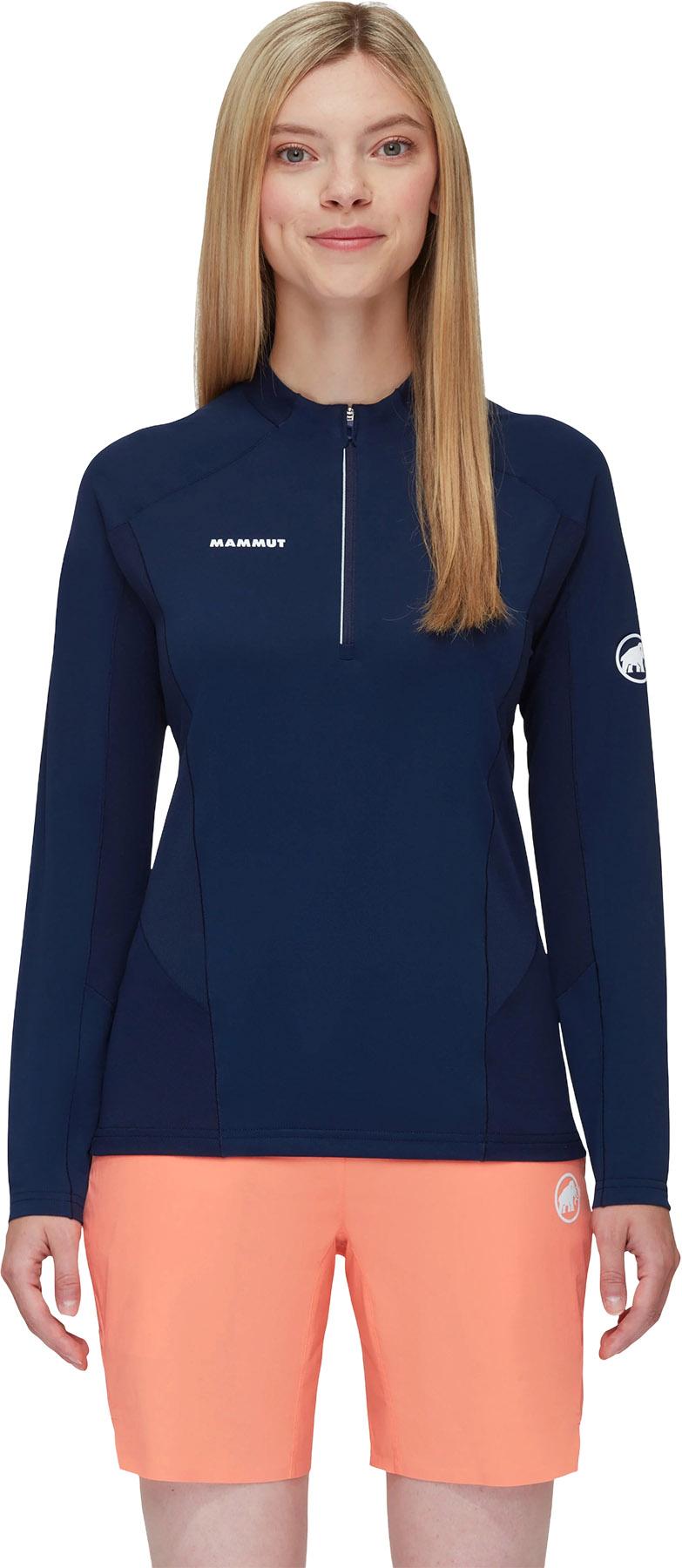 Product gallery image number 2 for product Aenergy FL Half Zip Long Sleeve Top - Women's