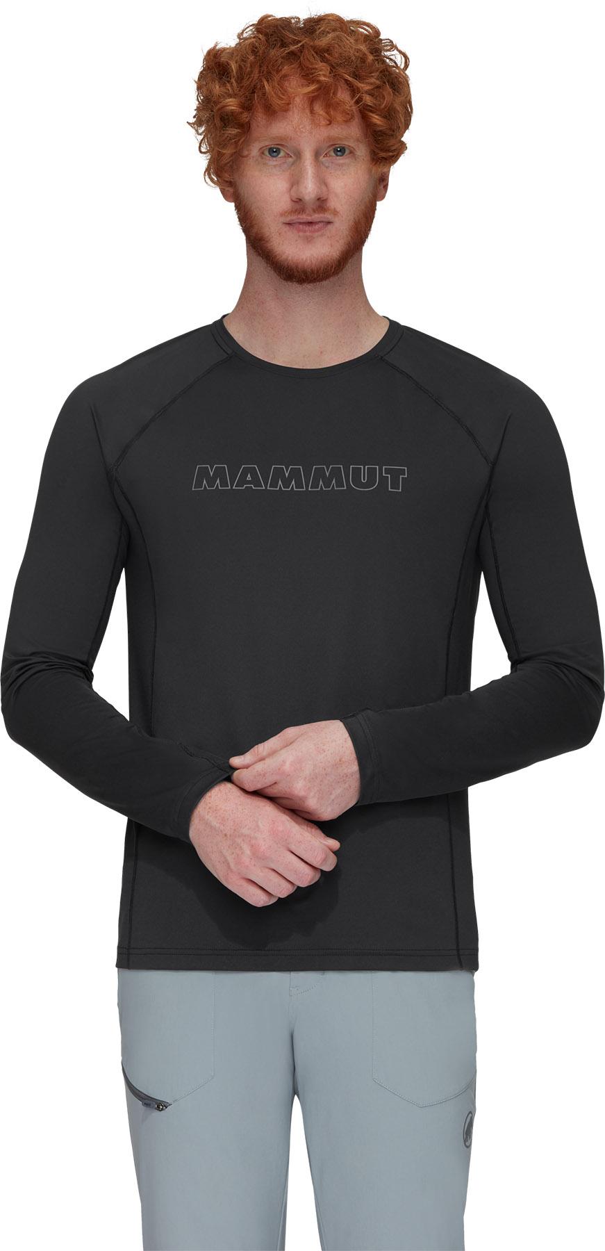 Product gallery image number 3 for product T-shirt à manches longues couche de base avec logo Selun - Homme