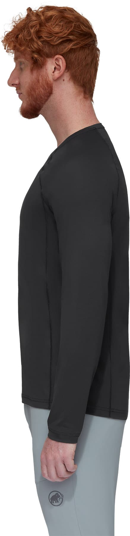 Product gallery image number 4 for product T-shirt à manches longues couche de base avec logo Selun - Homme