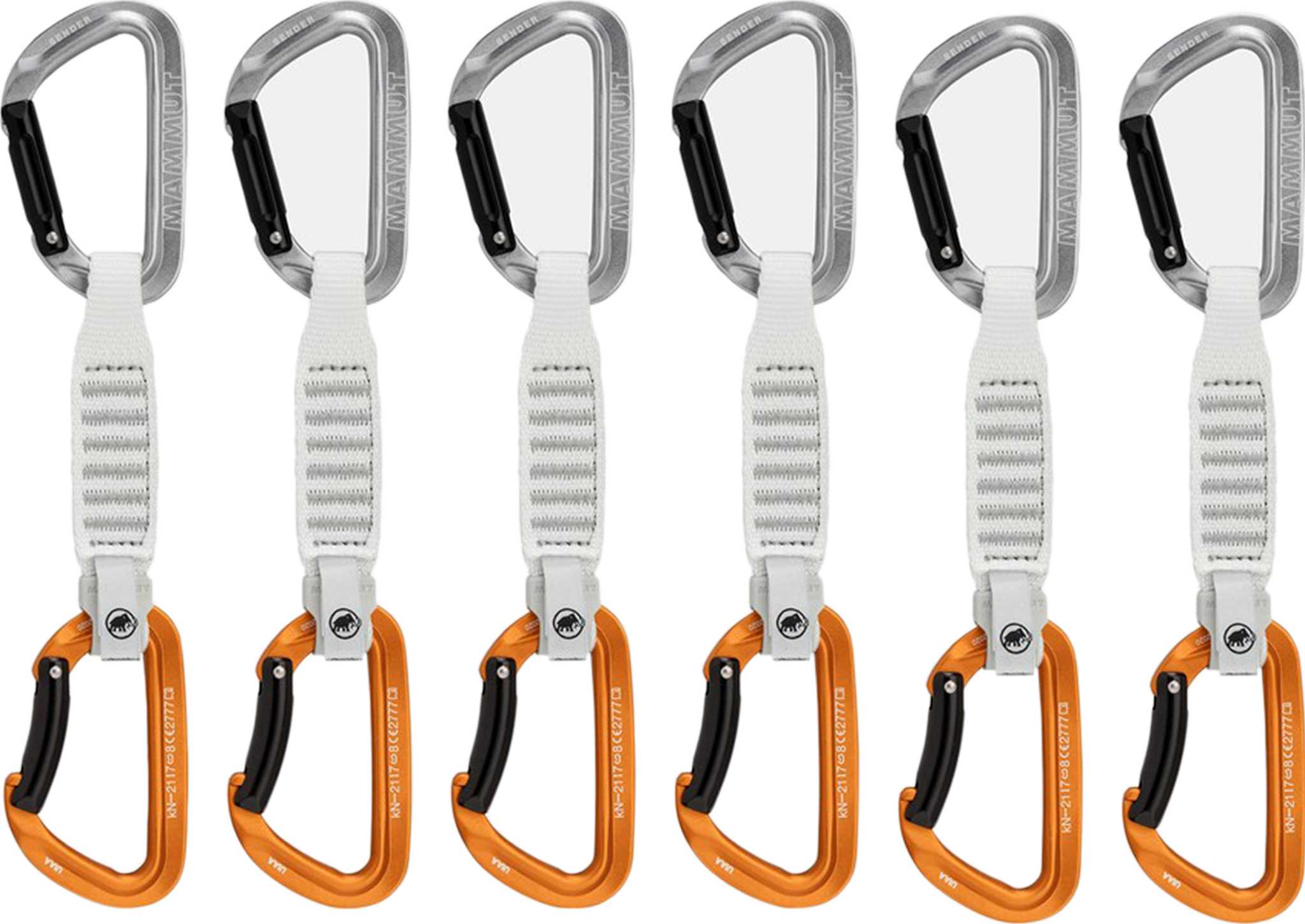 Product image for Pack 6 Sender Keylock 12 cm Quickdraws