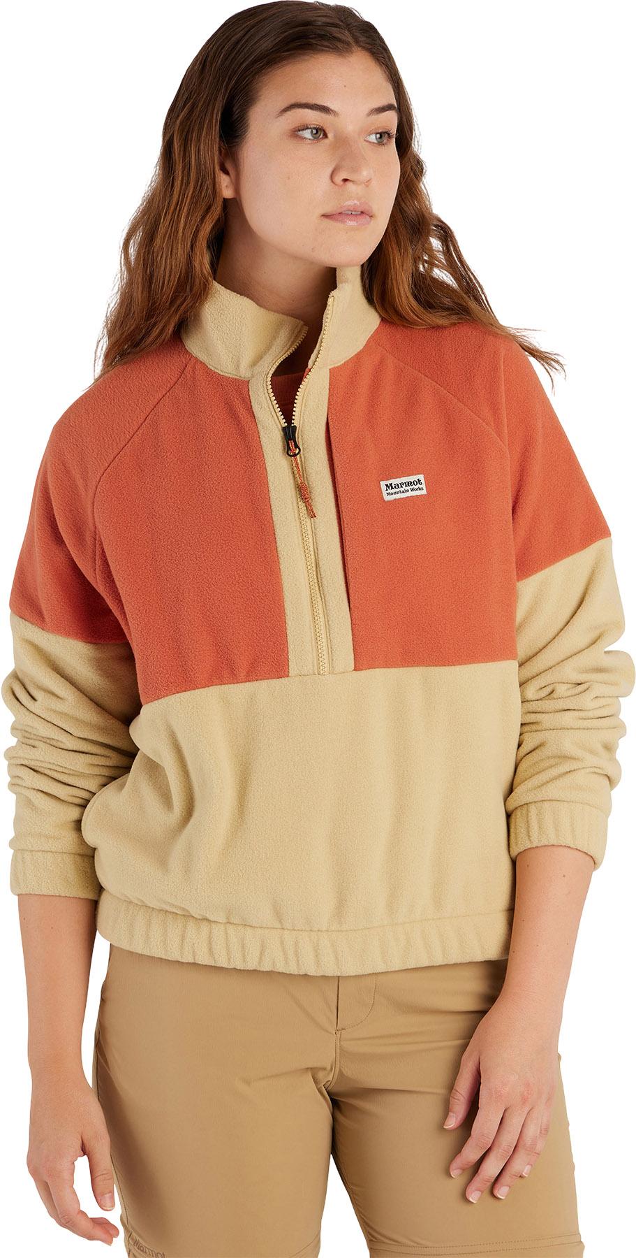 Numéro de l'image de la galerie de produits 6 pour le produit Chandail en molleton à demi-glissière Retro Rocklin - Femme