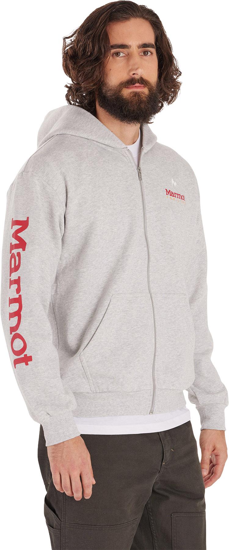 Numéro de l'image de la galerie de produits 6 pour le produit Chandail à capuchon à glissière pleine longueur Marmot For Life - Homme