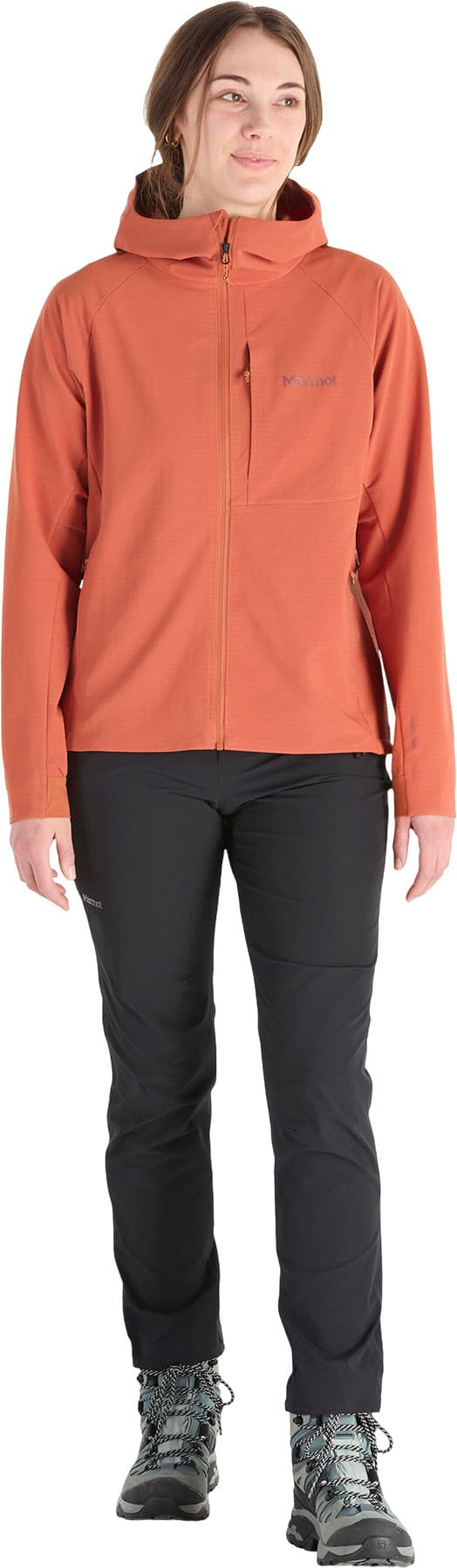 Numéro de l'image de la galerie de produits 6 pour le produit Chandail à capuchon Pinnacle DriClime - Femme