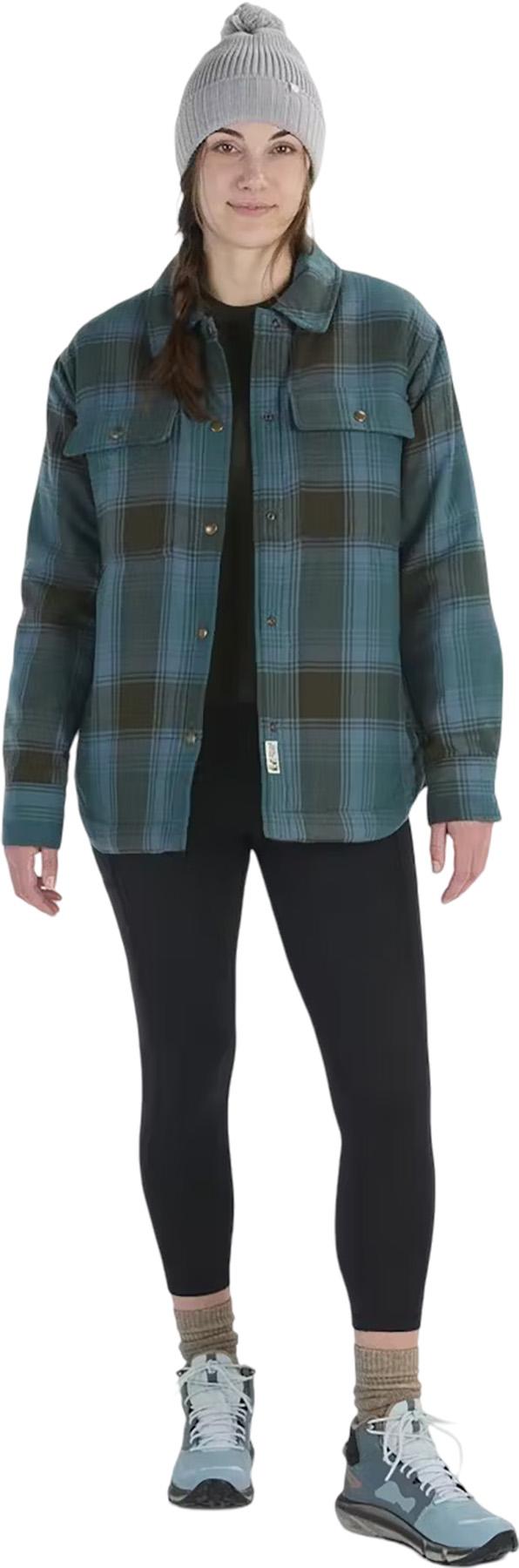 Product gallery image number 3 for product Ridgefield Sherpa-Lined Flannel Jacket - Women's 