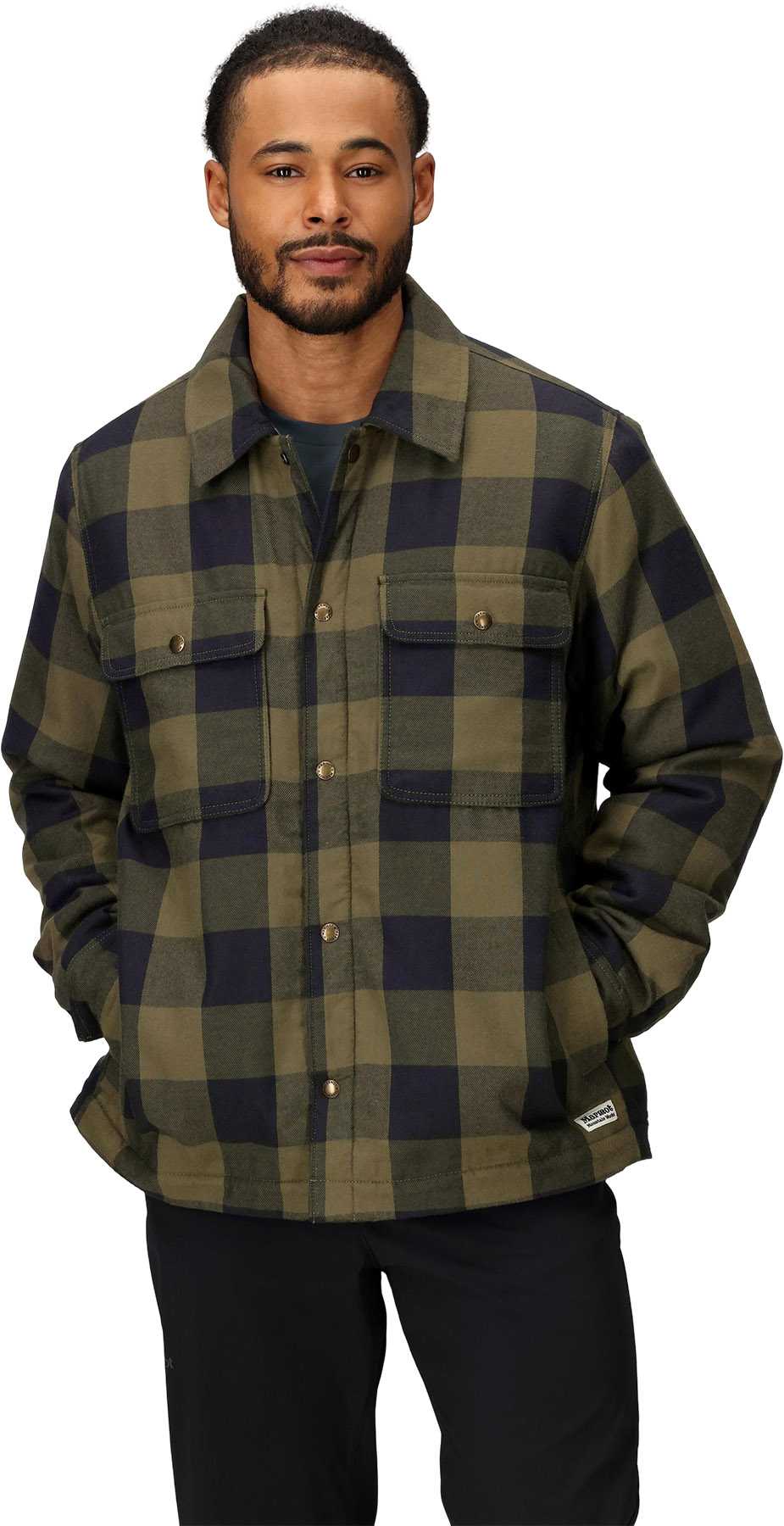 Product image for Ridgefield Heavyweight Sherpa-Lined Flannel Shirt Jacket - Men's