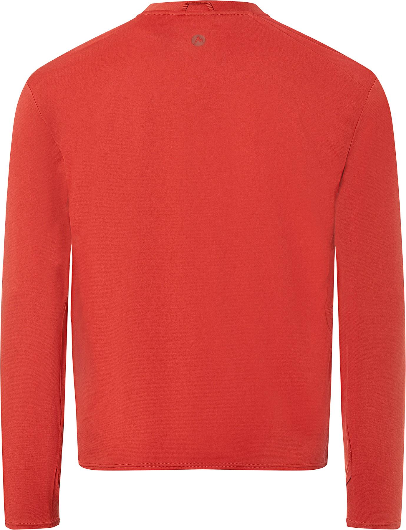 Product gallery image number 3 for product T-shirt à manches longues et col rond AirExchange UPF 50 - Homme 