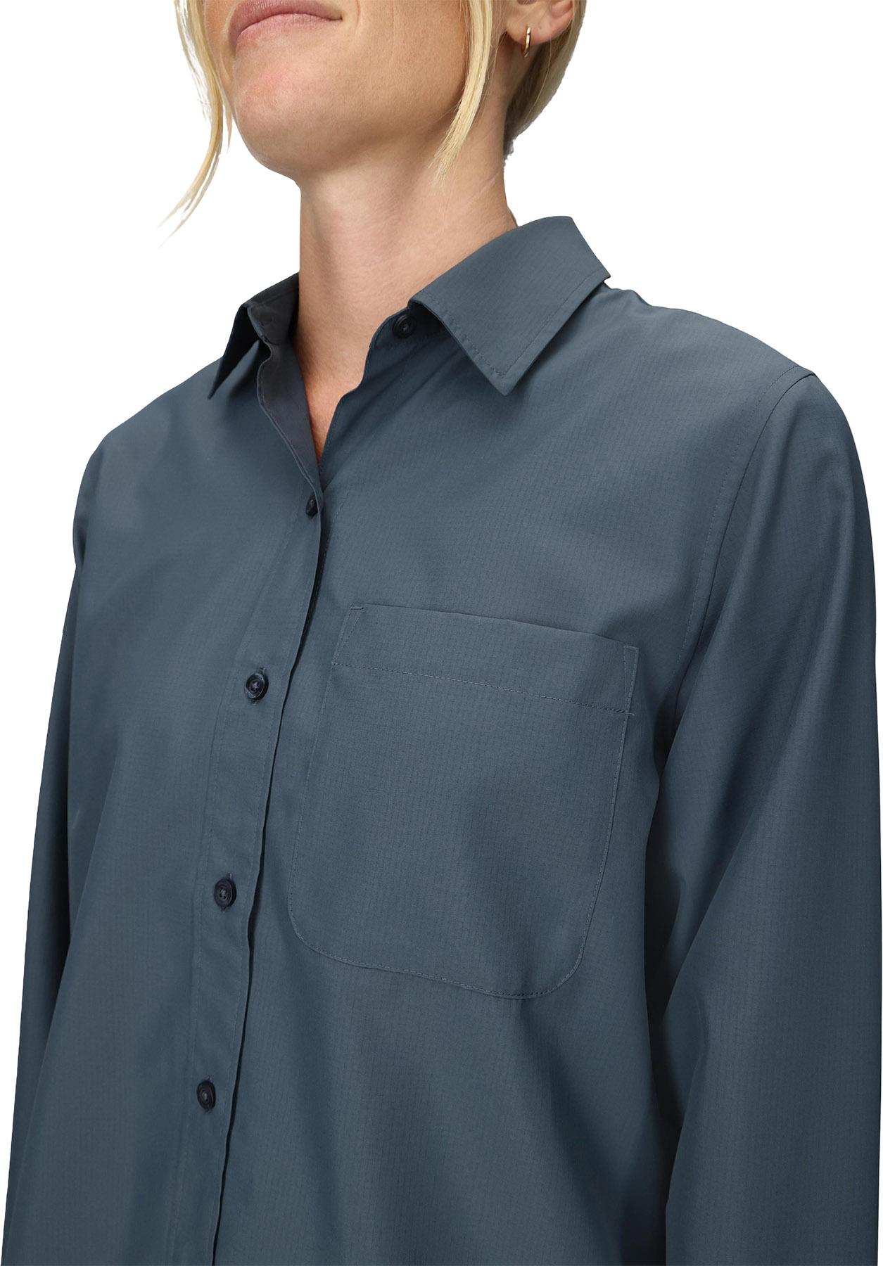 Numéro de l'image de la galerie de produits 5 pour le produit Chemise à manches longues AirExchange FPRUV 40 - Femme
