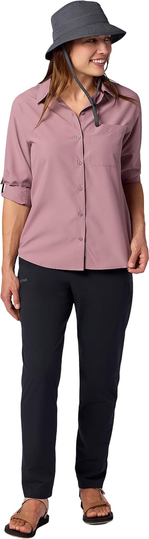 Product gallery image number 3 for product AirExchange UPF 40 Long-Sleeve Shirt - Women's