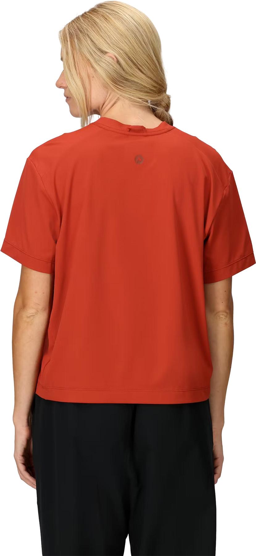 Product gallery image number 2 for product AirExchange UPF 50 Crew Neck Short-Sleeve T-Shirt - Women's