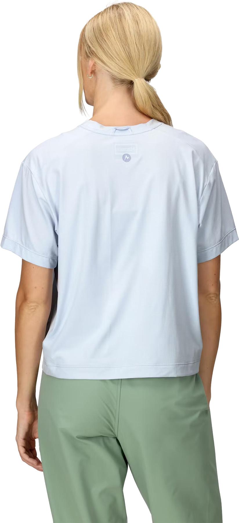 Product gallery image number 4 for product AirExchange UPF 50 Crew Neck Short-Sleeve T-Shirt - Women's