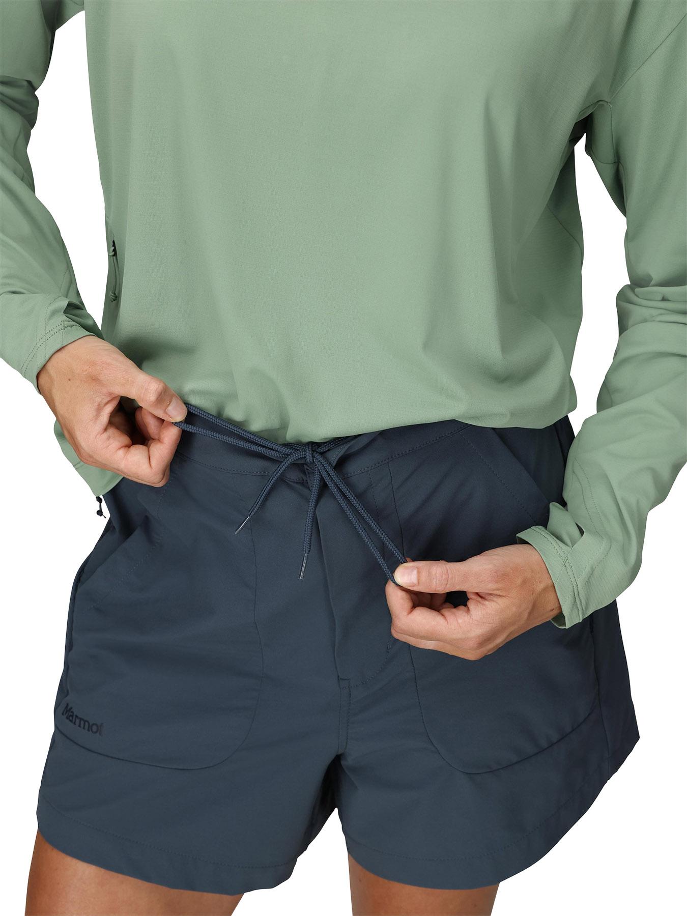 Product gallery image number 3 for product AirExchange UPF 40 Hiking Shorts 4" - Women's