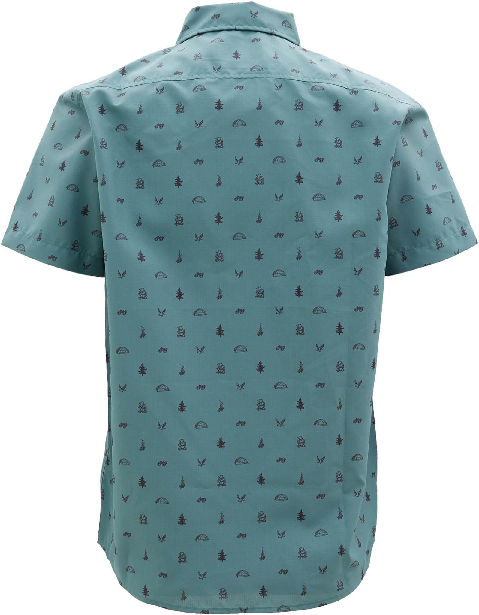 Numéro de l'image de la galerie de produits 2 pour le produit Chemise de randonnée à manches courtes et col classique AirExchange avec FPRUV 40 Novelty - Homme