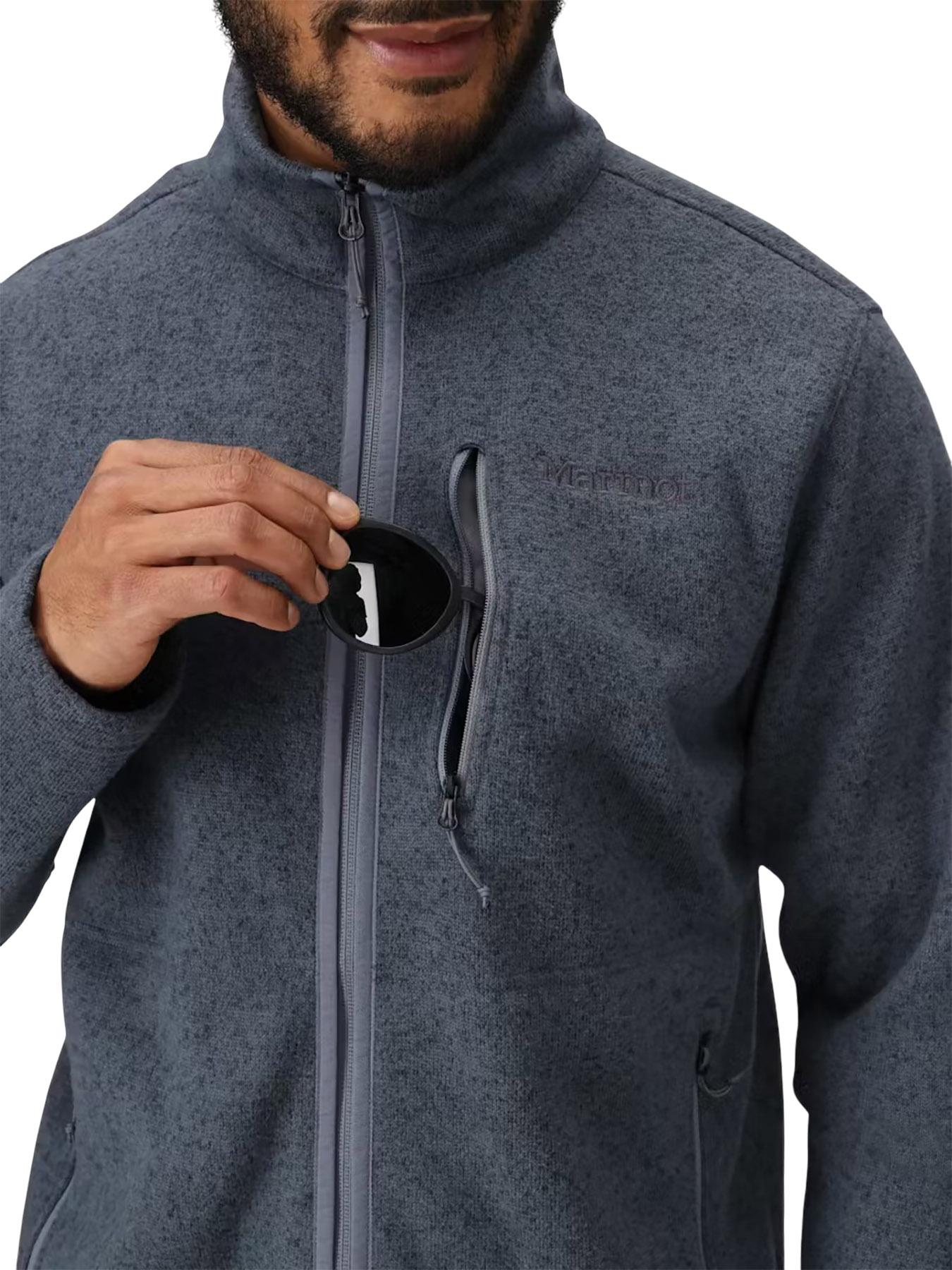 Numéro de l'image de la galerie de produits 3 pour le produit Manteau en molleton Drop Line - Homme