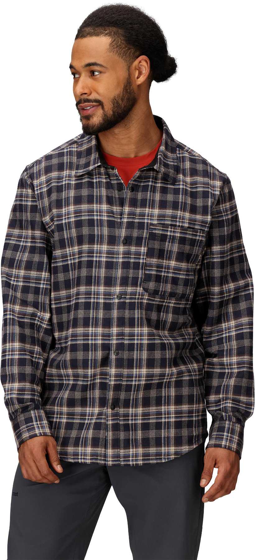 Product image for Stonepeak Lightweight Performance Long Sleeve Flannel Shirt - Men's