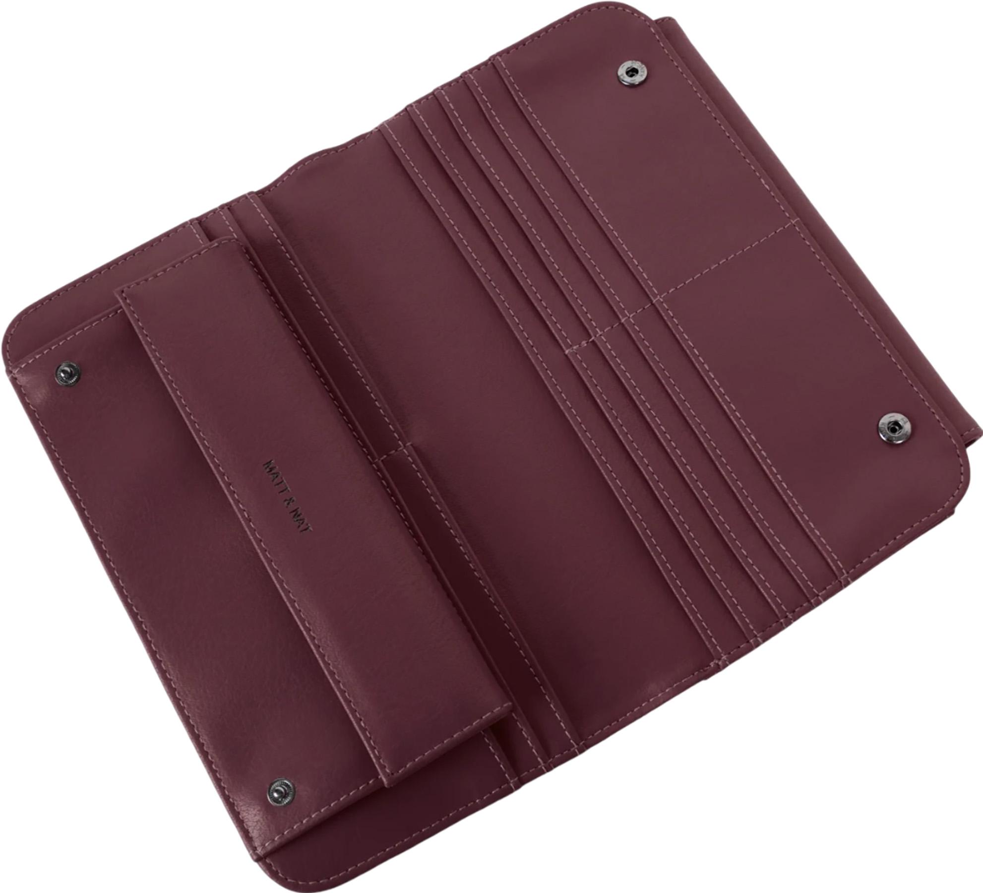 Numéro de l'image de la galerie de produits 3 pour le produit Portefeuille plié végétalien Bay - Collection Arbor - Femme
