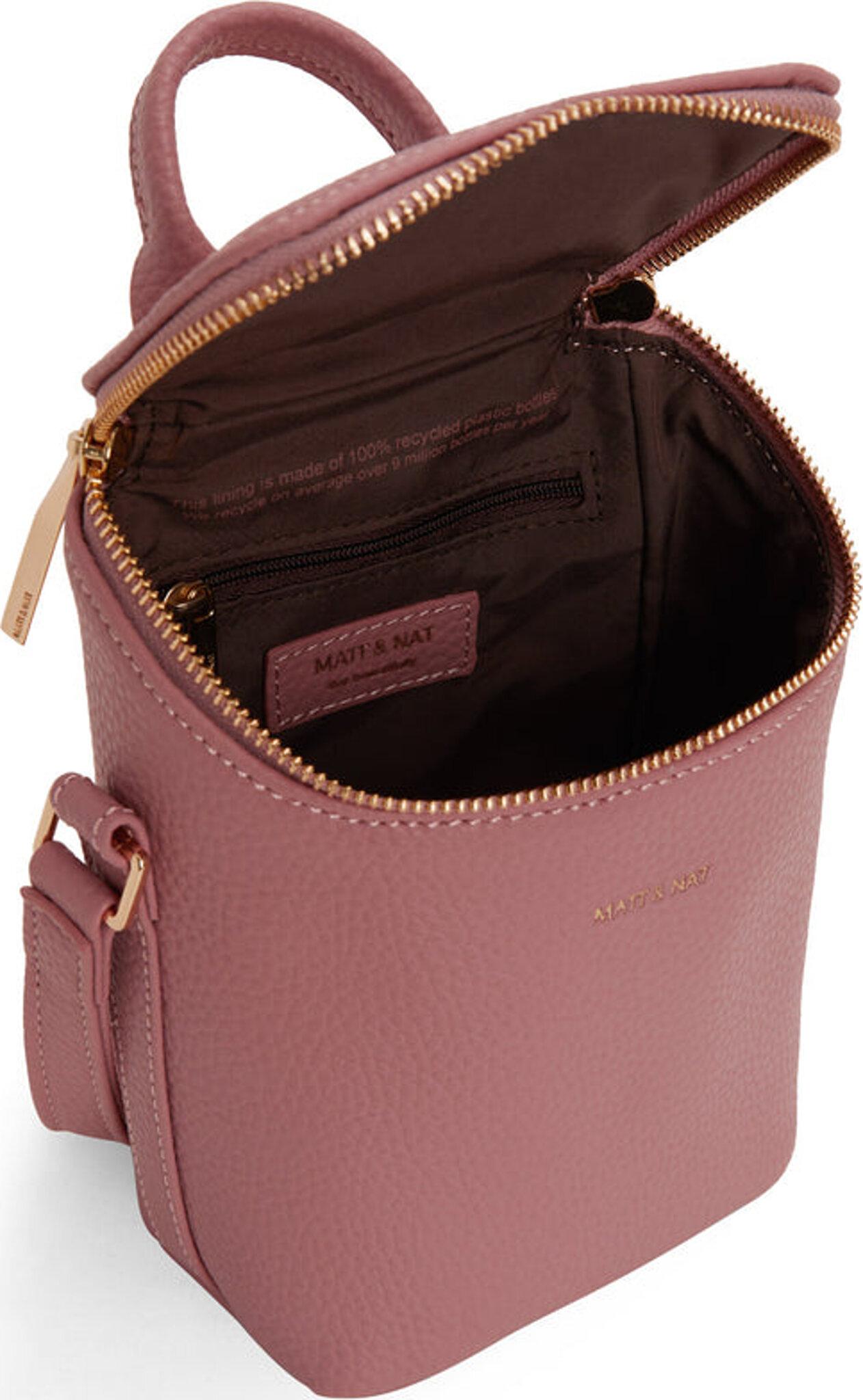 Product gallery image number 4 for product Brave Micro Vegan Crossbody Bag - Purity Collection - Women's