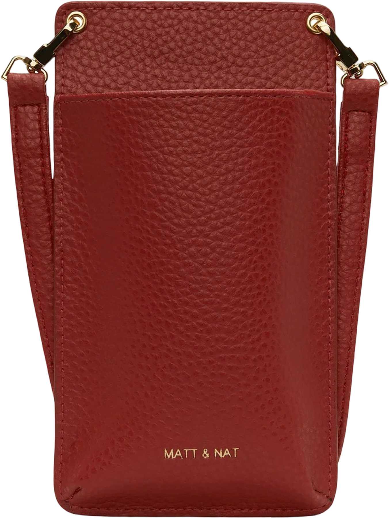 Image de produit pour Sac à téléphone à bandoulière végane Cue - Collection Purity - Femme