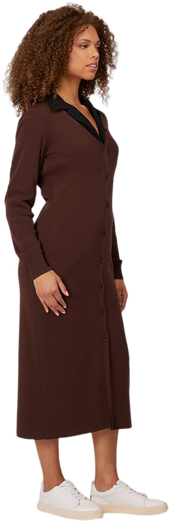 Numéro de l'image de la galerie de produits 3 pour le produit Cardigan long à manches longues et boutonné Franek - Femme