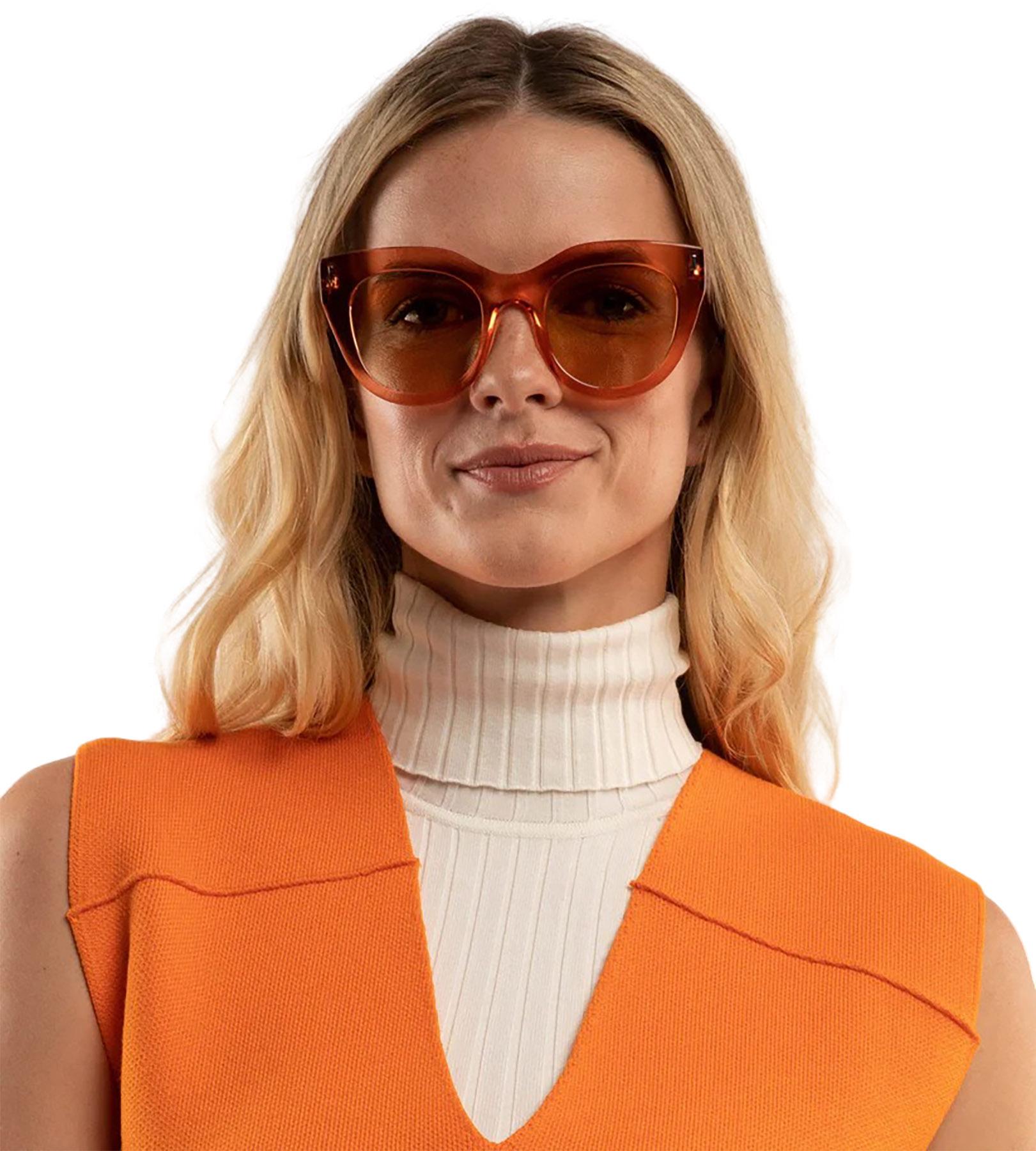 Numéro de l'image de la galerie de produits 3 pour le produit Lunettes de soleil œil de chat Kaz - Femme