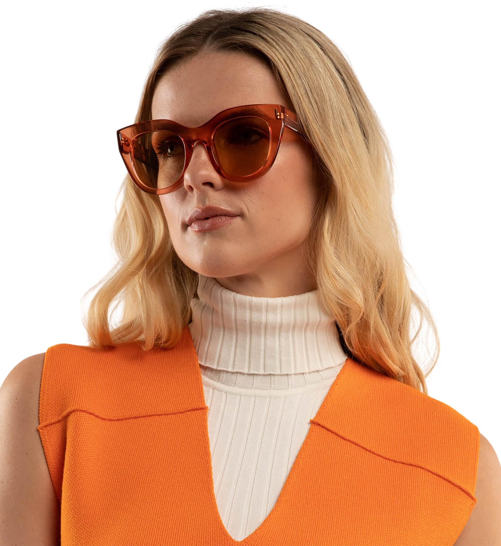 Numéro de l'image de la galerie de produits 5 pour le produit Lunettes de soleil œil de chat Kaz - Femme