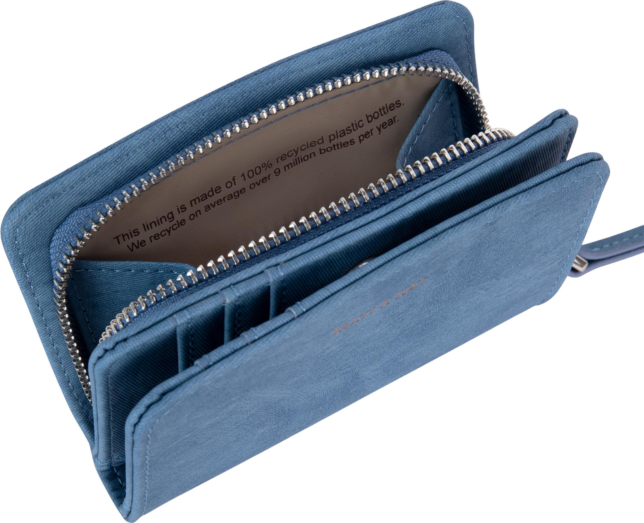 Product gallery image number 4 for product Lotus Vegan Wallet - Twill Collection - Women's