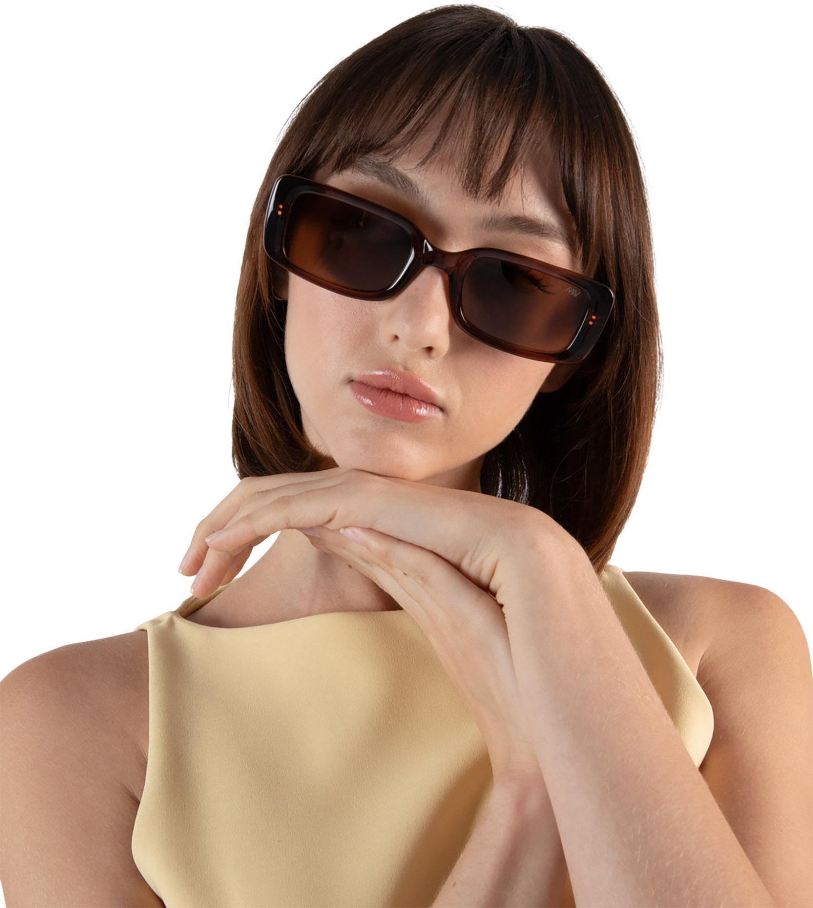 Numéro de l'image de la galerie de produits 5 pour le produit Lunettes de soleil rectangulaires Meeka - Unisexe