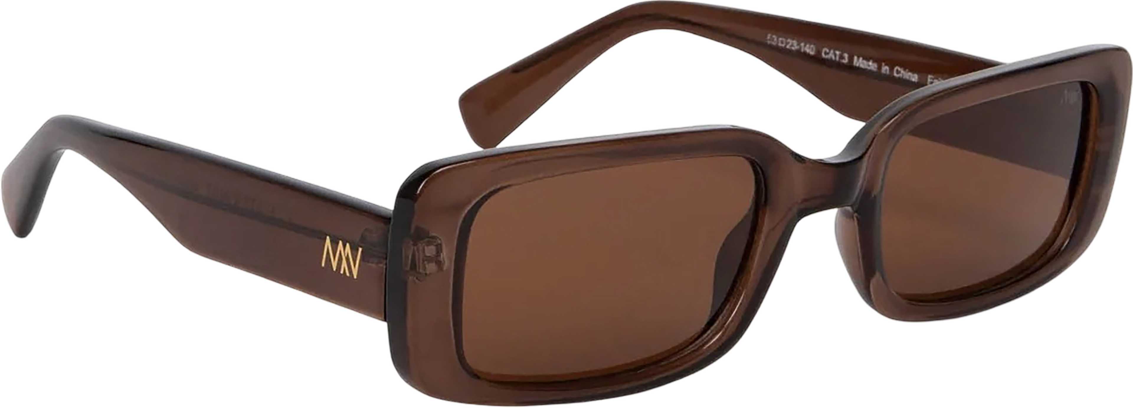 Image de produit pour Lunettes de soleil rectangulaires Meeka - Unisexe