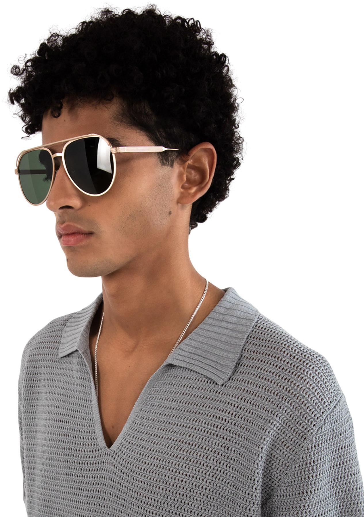Product gallery image number 3 for product Miguel Aviator Sunglasses - Unisex