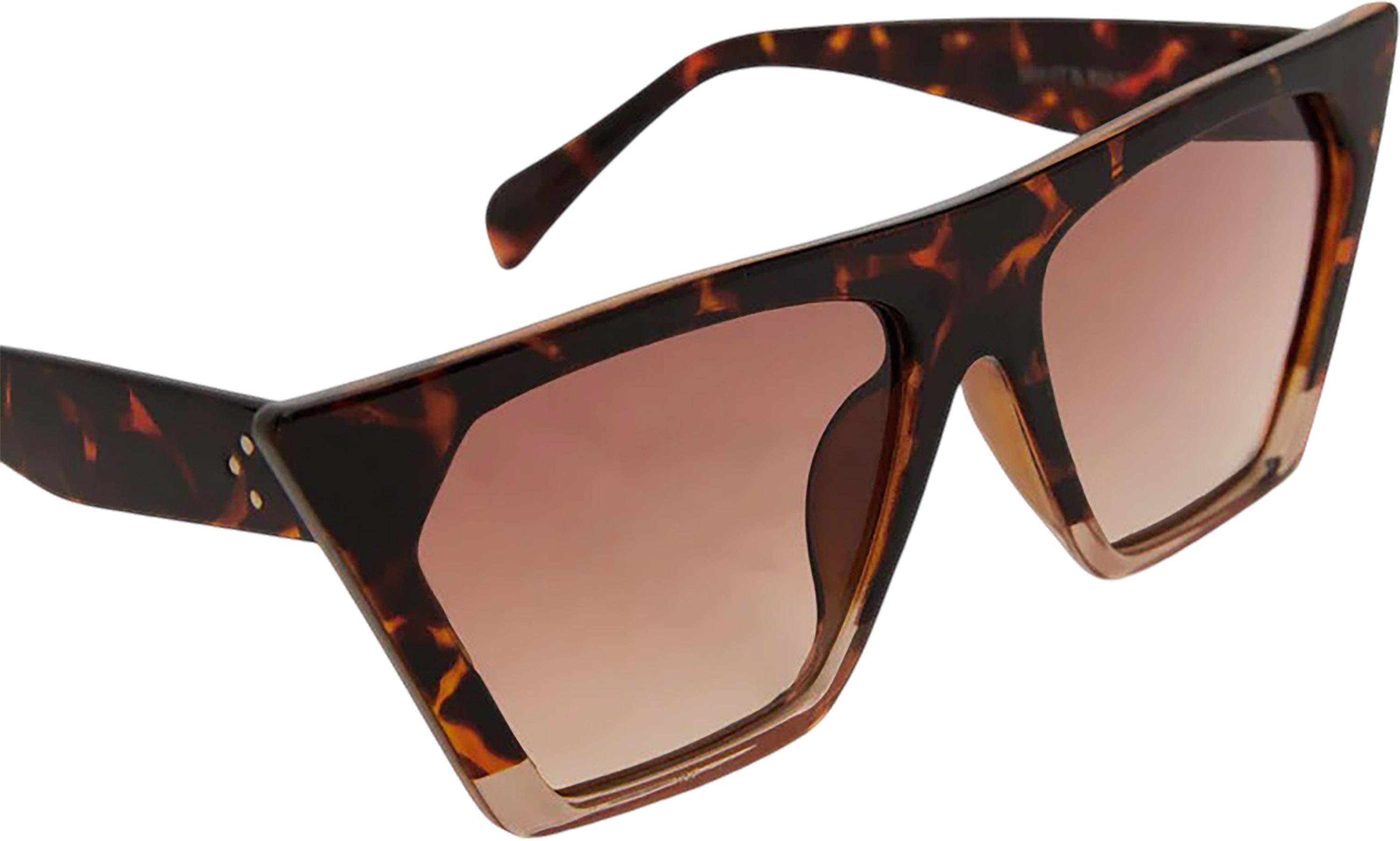 Product gallery image number 3 for product Myatt Leopard Retro Square Sunglasses - Women's