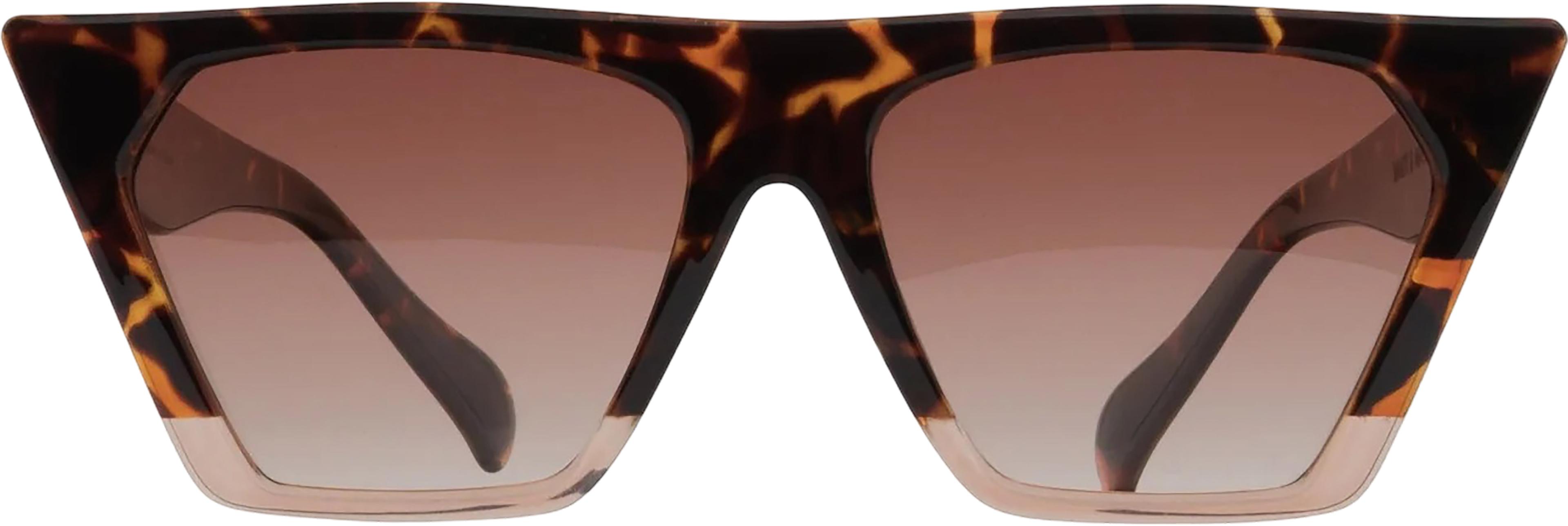 Product gallery image number 5 for product Myatt Leopard Retro Square Sunglasses - Women's