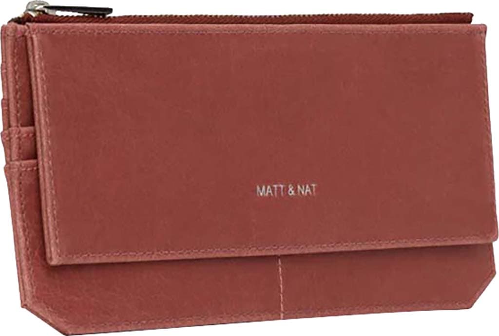 Product gallery image number 1 for product Perla Vintage Vegan Flat Wallet - Women's
