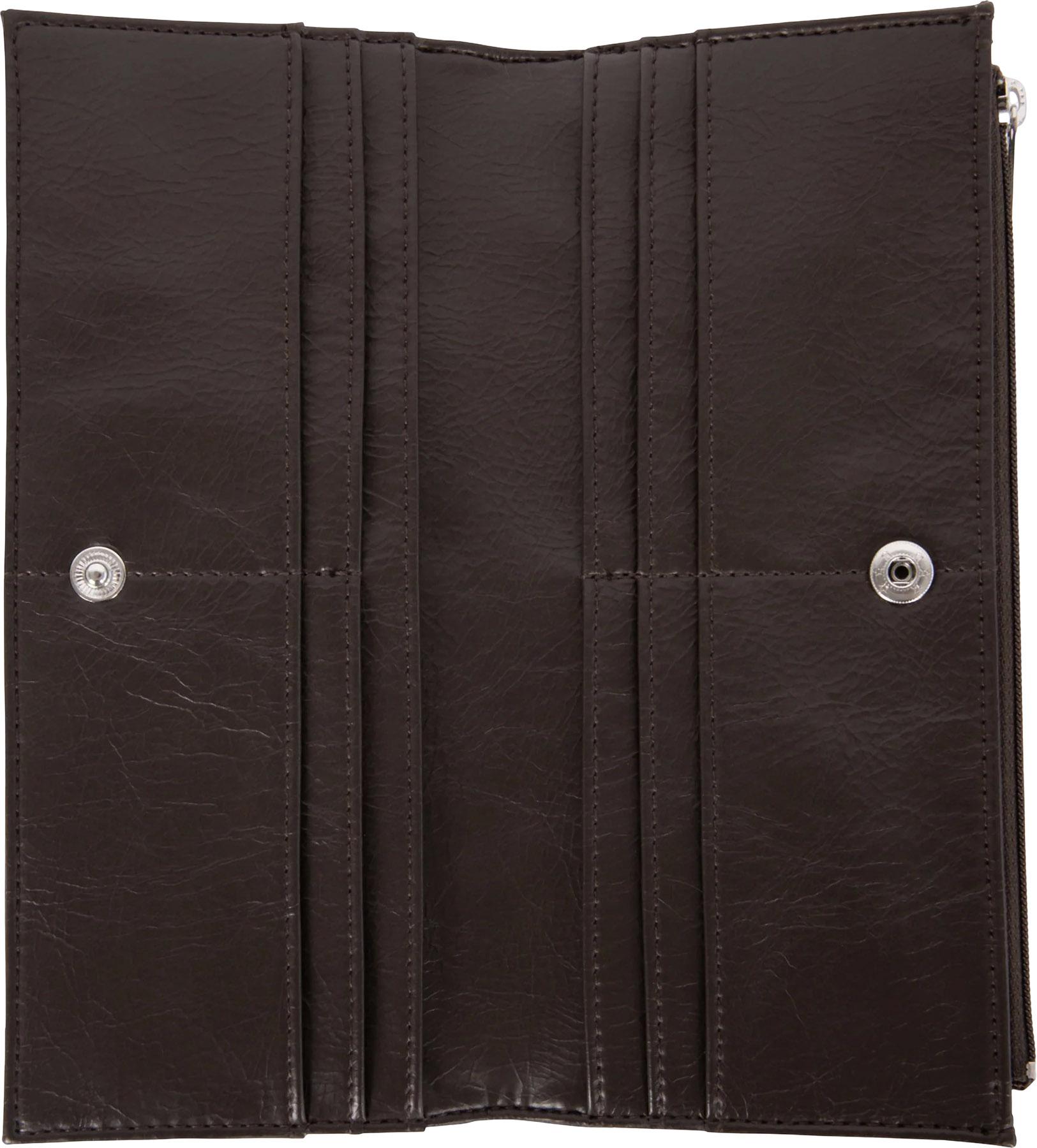 Numéro de l'image de la galerie de produits 5 pour le produit Portefeuille à deux volets végétalien Rome - Collection Theme - Femme