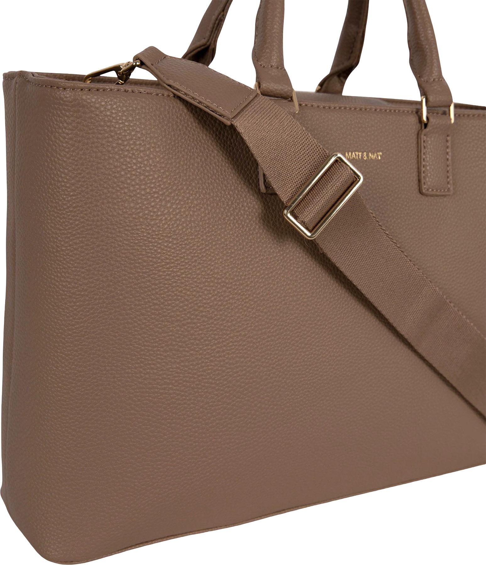 Product gallery image number 4 for product Sevyn Vegan Satchel - Grain Collection - Women's