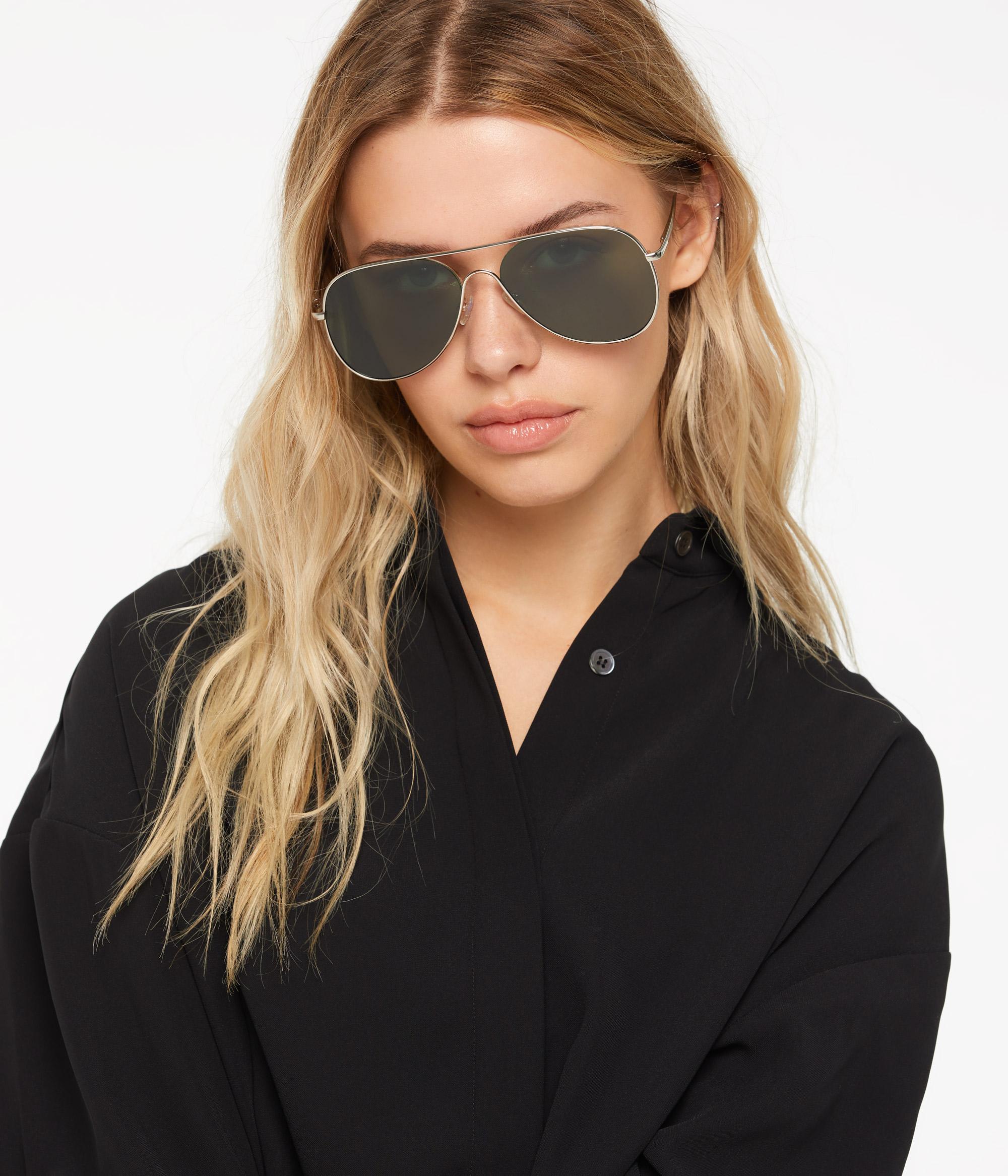 Numéro de l'image de la galerie de produits 2 pour le produit Lunettes de soleil aviateur simple Kai - Unisexe