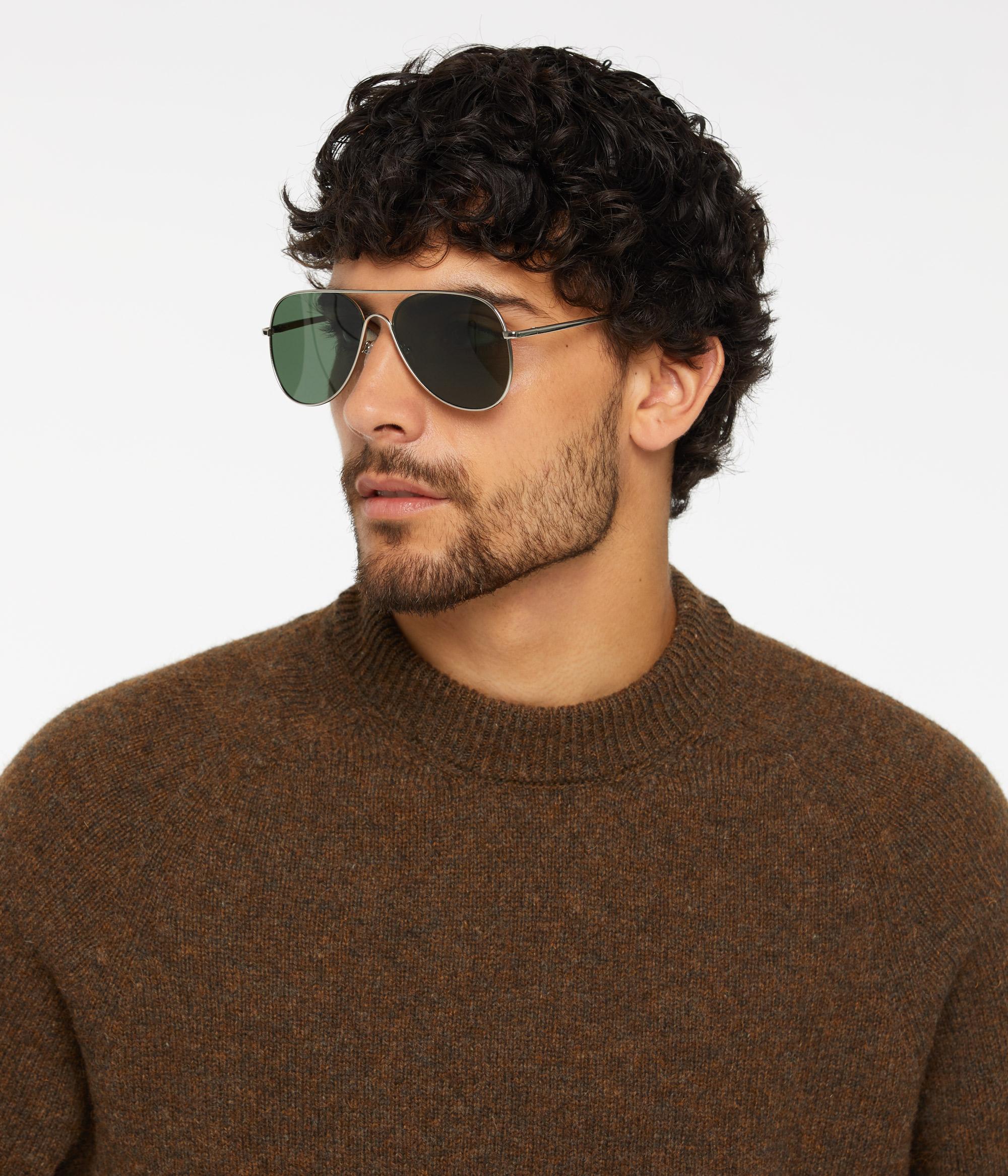 Numéro de l'image de la galerie de produits 3 pour le produit Lunettes de soleil aviateur simple Kai - Unisexe