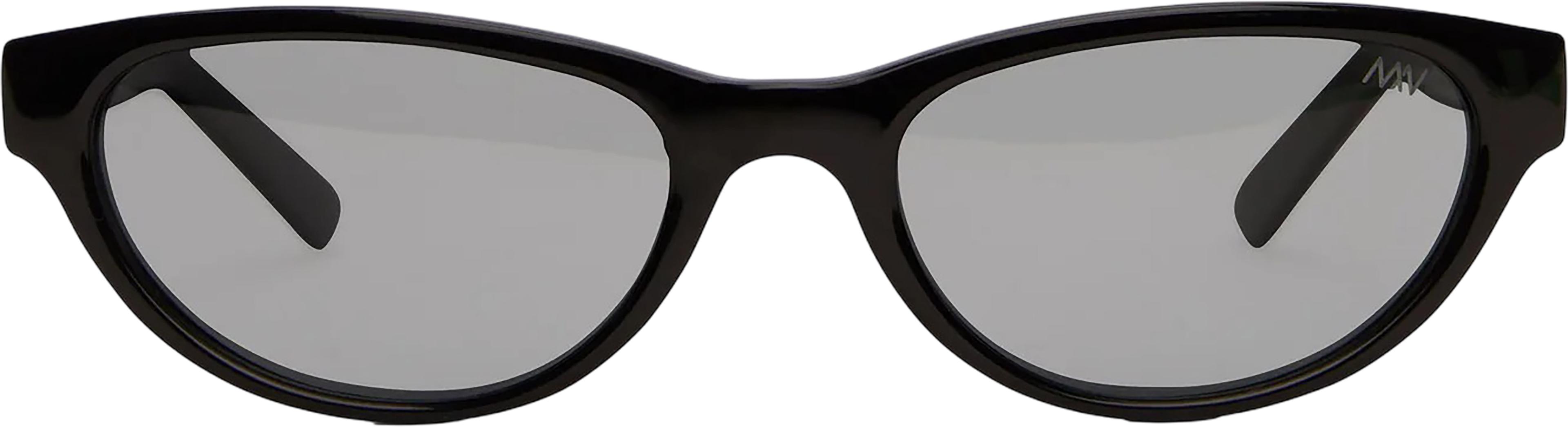 Product gallery image number 4 for product Sumer Black Cat-Eye Sunglasses - Women's