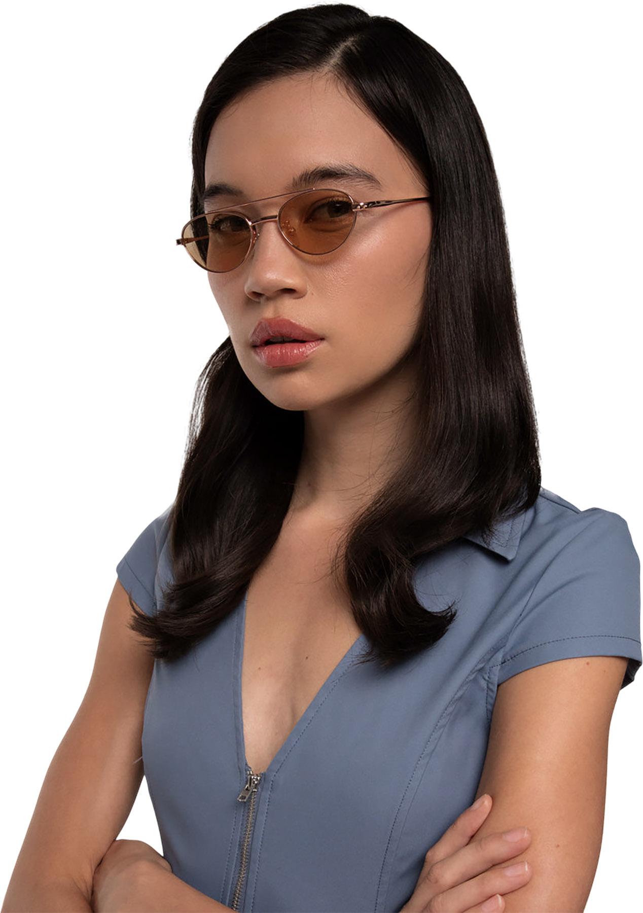 Product gallery image number 7 for product Suzi Oval Sunglasses - Unisex