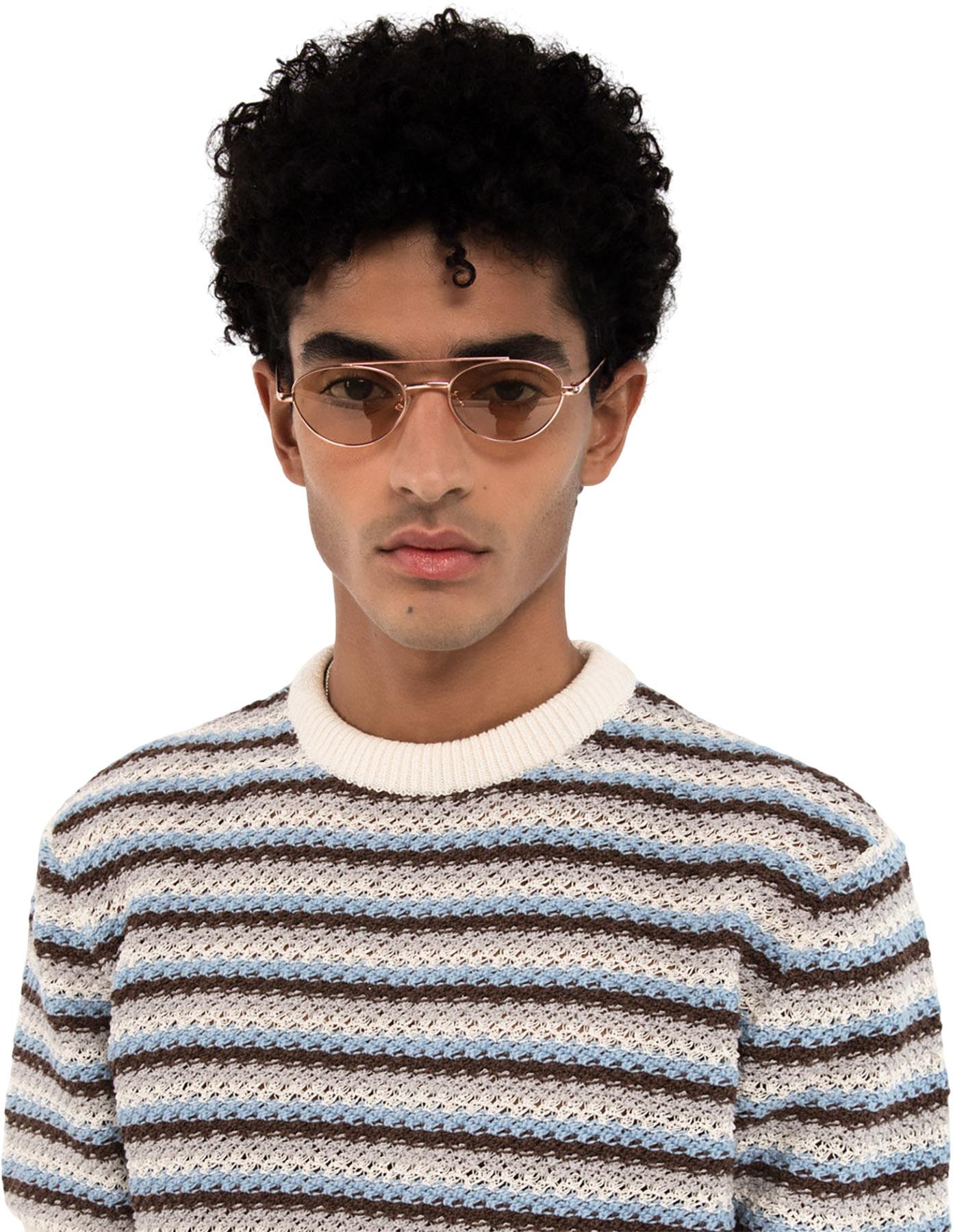 Product gallery image number 5 for product Suzi Oval Sunglasses - Unisex
