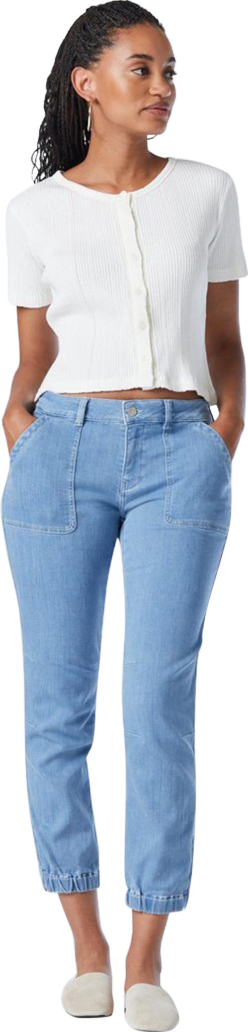 Image de produit pour Pantalon en denim coupe étroite Ivy - Femme